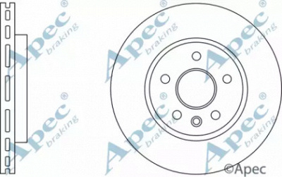 APEC BRAKING dsk3190 -  Тормозной диск